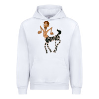White zebra in america doodle Urban Hoodie - tuanDangUi