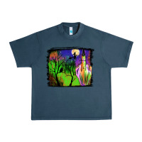 Midnight Navy halloween background Urban Heavy Tee - JahusDesignShop