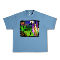 Pebble Blue halloween background Urban Heavy Tee - JahusDesignShop