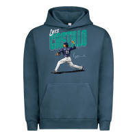 Pigment Midnight Navy luis castillo seattle baseball Urban Hoodie - tuanDangUi