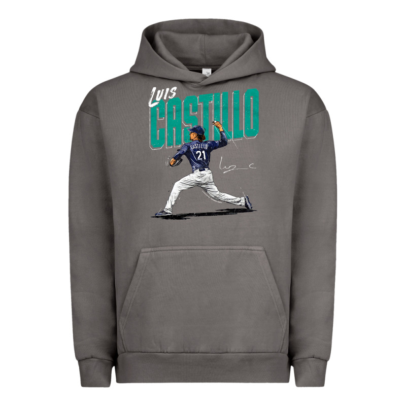 Luis Castillo Seattle Baseball Urban Hoodie by tuanDangUi | Teevron