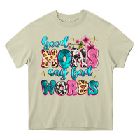 Mossy good moms say bad words Heavy Core Tee - MaliasSmallBusiness