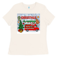 Bone christmas is coming tumbler Ladies Tee - BundleAndBundleShop