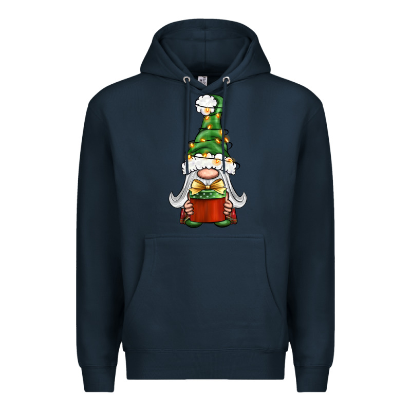 Christmas Gnome With Gift Premium Hoodie by BundleAndBundleShop | Teevron