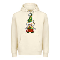 Sandshell Christmas Gnome With Gift Premium Hoodie - BundleAndBundleShop