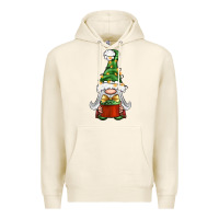 Tofu Christmas Gnome With Gift Premium Hoodie - BundleAndBundleShop