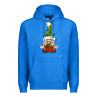 True Royal Christmas Gnome With Gift Premium Hoodie - BundleAndBundleShop