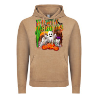 Vintage Coffee Howdy ghouls Vintage Hoodie - NancyCooperArtShop