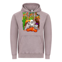 Vintage Zinc Howdy ghouls Vintage Hoodie - NancyCooperArtShop