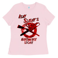 Bubblegum Pink ashy slashy's hardware store Ladies Tee - tuanDangUi