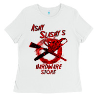 White ashy slashy's hardware store Ladies Tee - tuanDangUi