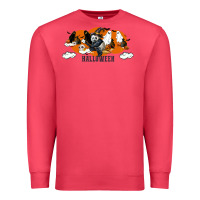 Cardinal Hallowen Panda Premium Sweatshirt - LillyAllenDesigns