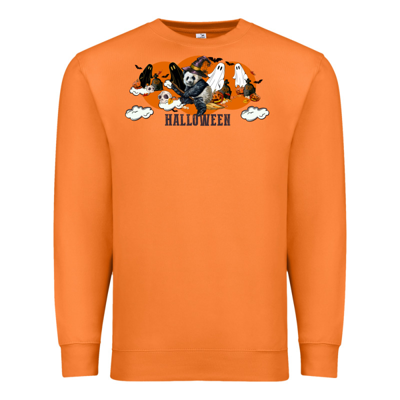 Hallowen Panda Premium Sweatshirt by LillyAllenDesigns | Teevron
