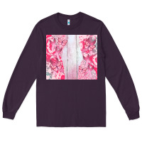 Plum custom name Long Sleeve Tee - CowGirlArtShop