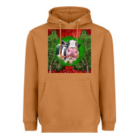 Meerkat christmas holstein Heavyweight Hoodie - LillyAllenDesigns
