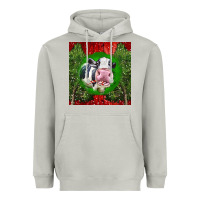 Moon Dust christmas holstein Heavyweight Hoodie - LillyAllenDesigns