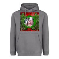 Storm christmas holstein Heavyweight Hoodie - LillyAllenDesigns