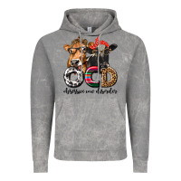 Cloud Rock OCD Obsessive Cow Disorder Vintage Hoodie - texasbilliewilder