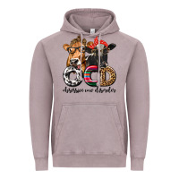 Vintage Zinc OCD Obsessive Cow Disorder Vintage Hoodie - texasbilliewilder