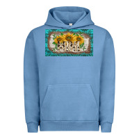Pigment Pebble Blue western mother's day mini  cup Urban Hoodie - BarkalooDesign