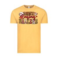 Vintage Mustard busy raising ballers baseball Vintage Tee - Jasminsmagicworld