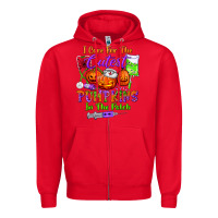 Red i care for the cutest pumpkins in the patch Zipper Hoodie - BundleAndBundleShop