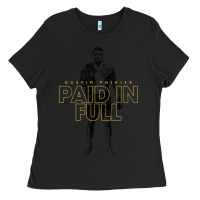 Black paid in full   dustin poirier (variant) Ladies Tee - tuanDangUi