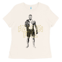 Bone paid in full   dustin poirier (variant) Ladies Tee - tuanDangUi