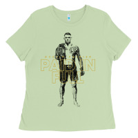 Matcha paid in full   dustin poirier (variant) Ladies Tee - tuanDangUi