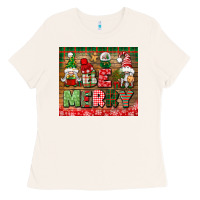 Be Merry Tumbler Ladies Tee | Teevron