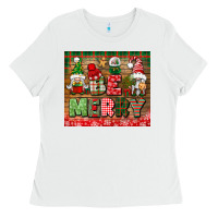 White be merry tumbler Ladies Tee - BundleAndBundleShop