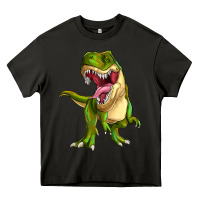 Asphalt T-rex Heavy Core Tee - MaliasSmallBusiness