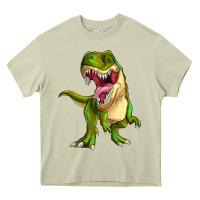 Mossy T-rex Heavy Core Tee - MaliasSmallBusiness