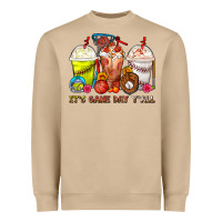 Mushroom It's Game Day Y'all Softball,Baseball,Basketball C Heavyweight Sweatshirt - FaDigitalArtStudio