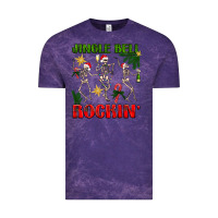 Cloud Purple Jingle bell rockin' Vintage Tee - NancyCooperArtShop