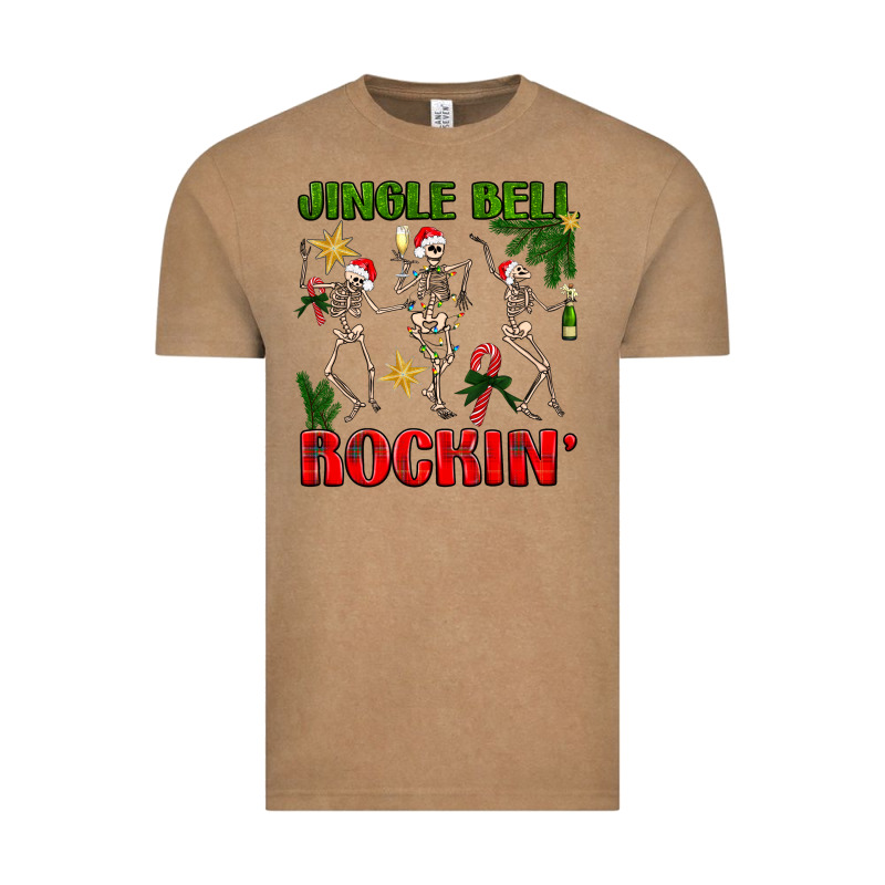 Jingle Bell Rockin' Vintage Tee by NancyCooperArtShop | Teevron