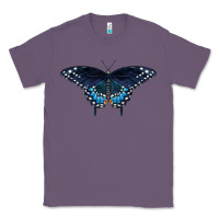 Lavender Black Swallowtail Butterfly Classic Tee - LillyAllenDesigns