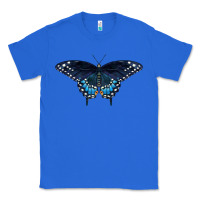 True Royal Black Swallowtail Butterfly Classic Tee - LillyAllenDesigns