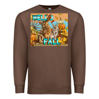 Chestnut Hello Fall Rabbit Premium Sweatshirt - LillyAllenDesigns