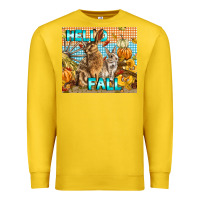 Lemon Hello Fall Rabbit Premium Sweatshirt - LillyAllenDesigns