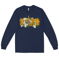 Navy 2024 skeleton middle finger new year Long Sleeve Tee - CowGirlArtShop