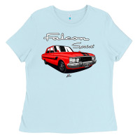 Baby Blue falcon sprint Ladies Tee - tuanDangUi