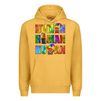Mustard Human Pride Lgbt Premium Hoodie - BundleAndBundleShop
