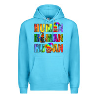 Ocean Blue Human Pride Lgbt Premium Hoodie - BundleAndBundleShop