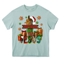 Arona The real gift is Jesus Heavy Core Tee - NancyCooperArtShop