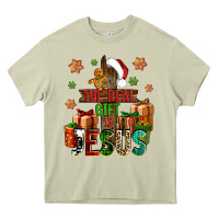 Mossy The real gift is Jesus Heavy Core Tee - NancyCooperArtShop