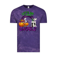 Cloud Purple Let's Go Ghouls Vintage Tee - texasbilliewilder