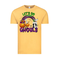 Vintage Mustard Let's Go Ghouls Vintage Tee - texasbilliewilder