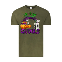 Vintage Olive Let's Go Ghouls Vintage Tee - texasbilliewilder
