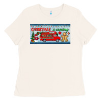 Bone christmas is coming license plate Ladies Tee - BundleAndBundleShop